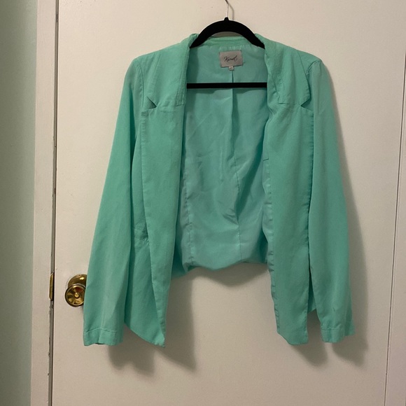 Seafoam Green Kismet Blazer - Picture 1 of 6